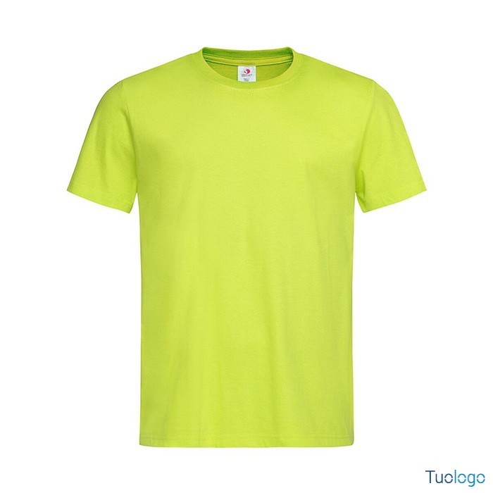 Tshirt da uomo nera manica corta 100% cotone