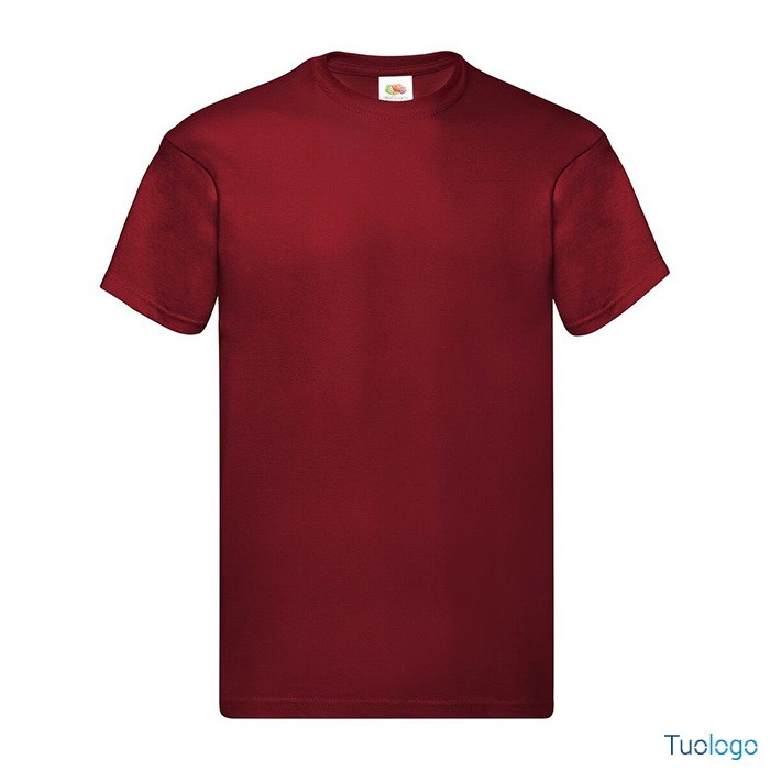 Tshirt in cotone manica corta e girocollo di colore verde scuro