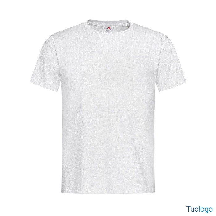 Tshirt da uomo grigia manica corta 100% cotone