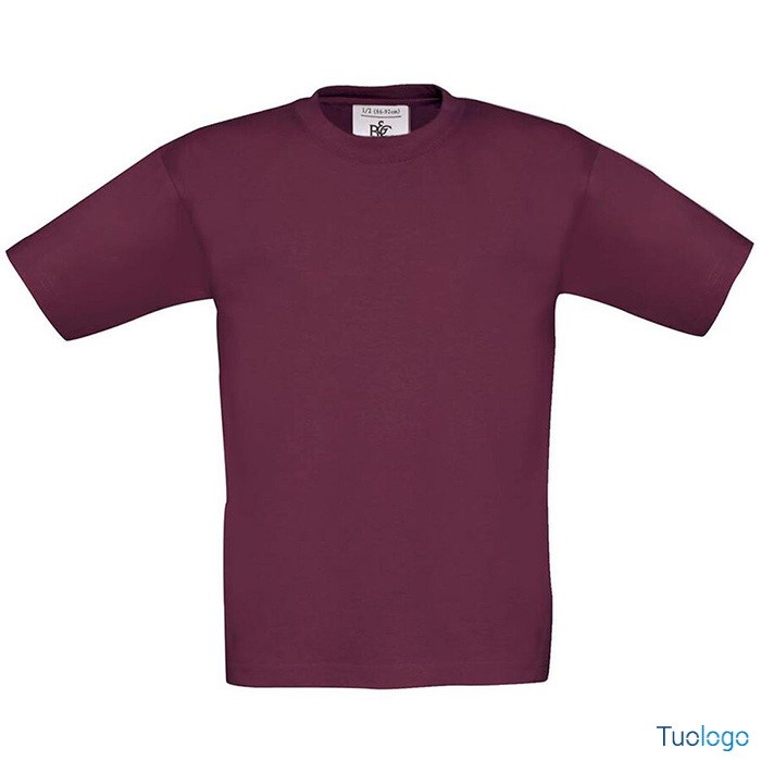 Tshirt bambino in cotone manica corta blu