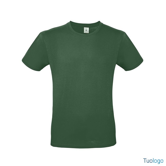 Tshirt uomo verde scuro maniche corte