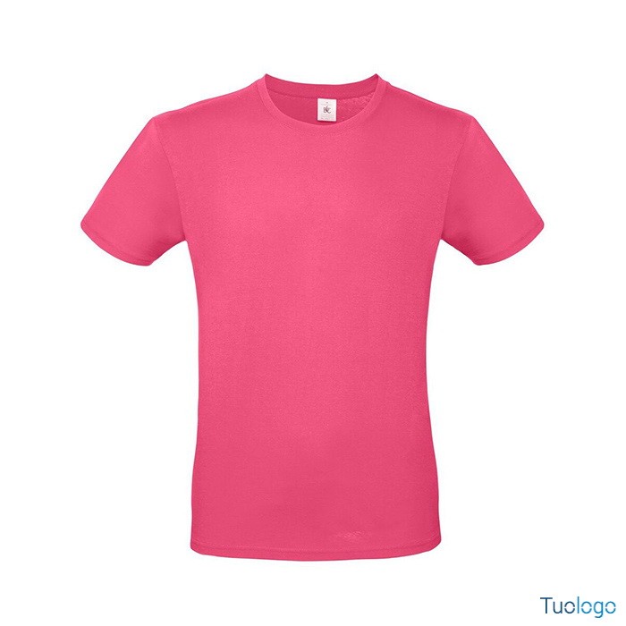 Tshirt uomo rosa maniche corte