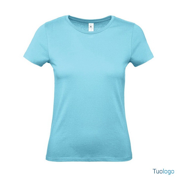 Tshirt donna maniche corte viola