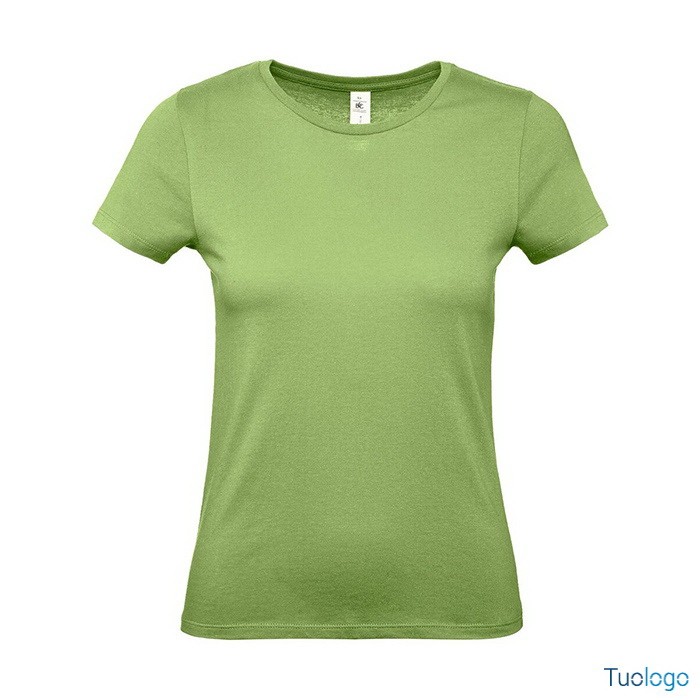 Tshirt donna maniche corte verde acqua