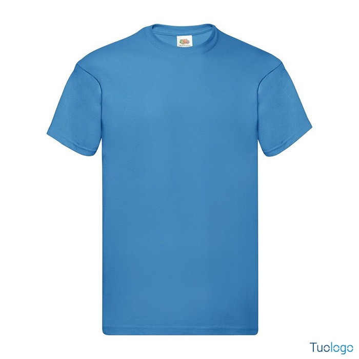 Tshirt in cotone manica corta e girocollo di colore bianco