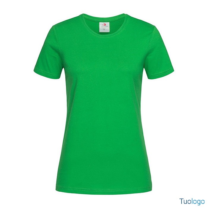 Tshirt da donna manica corta grigia scura 100% cotone