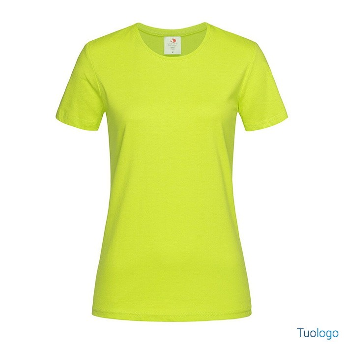 Tshirt da donna manica corta nera 100% cotone