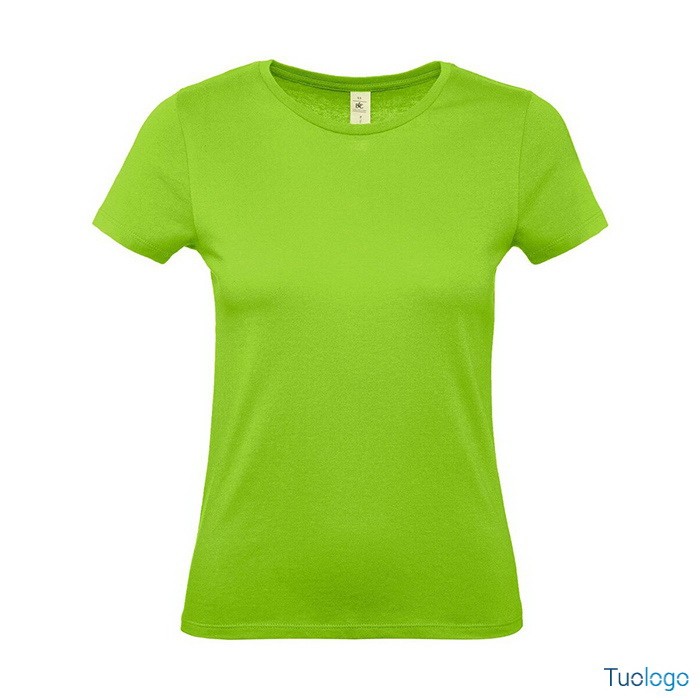 Tshirt donna maniche corte arancione scuro