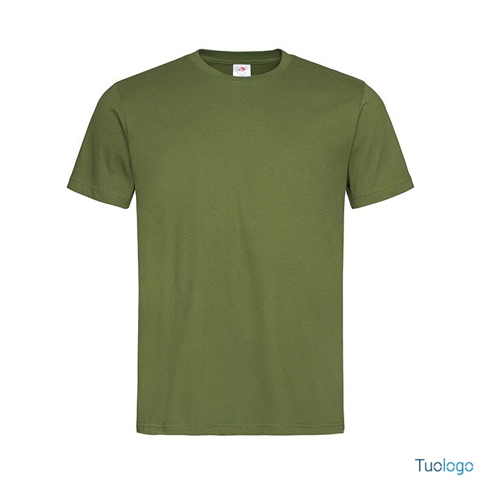 Tshirt da uomo rossa manica corta 100% cotone