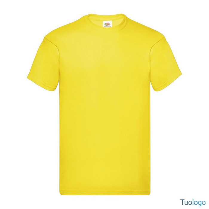 Tshirt in cotone manica corta e girocollo di colore verde prato