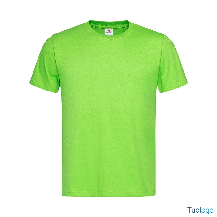 Tshirt da uomo gialla manica corta 100% cotone