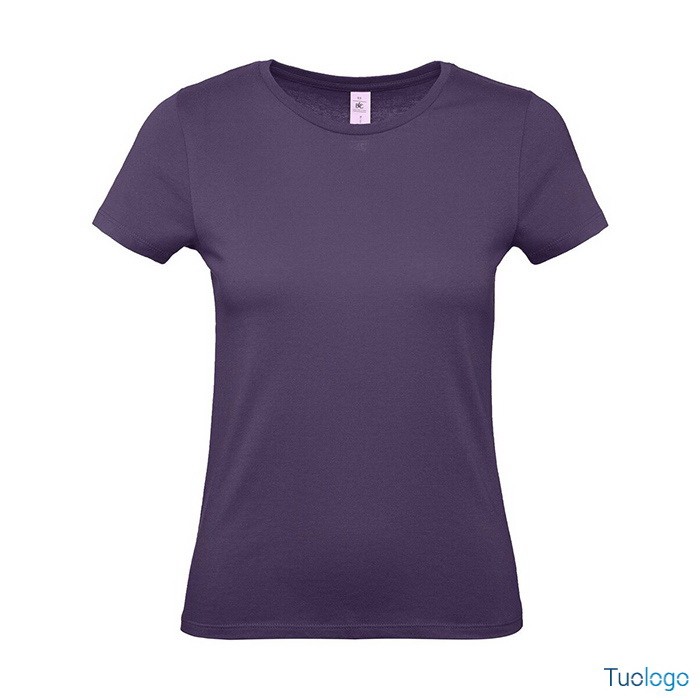 Tshirt donna maniche corte azzurra
