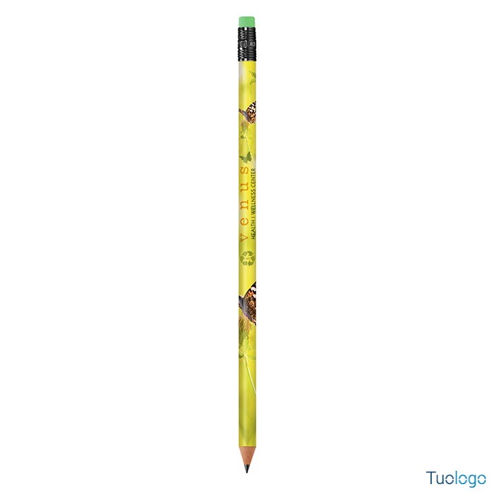 Matita in posizione verticale con logo venus su sfondo bianco