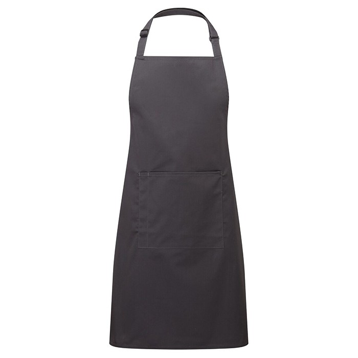 Grembiule fuxia con pettorina e fibbia regolabile