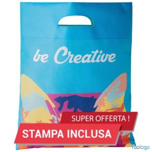 Shopper in TNT 80 gr Sublimatica