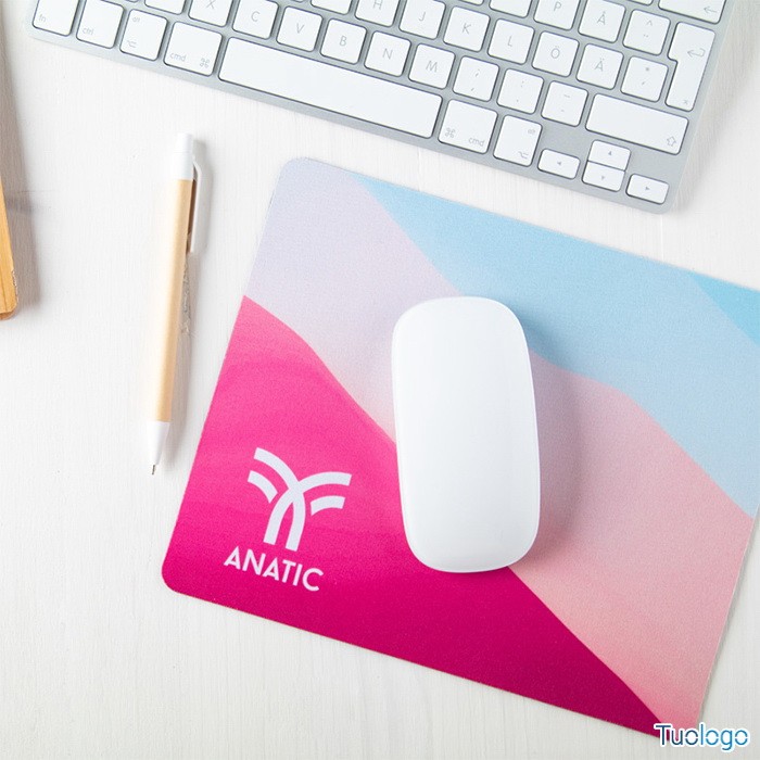 Tappetino mouse bianco