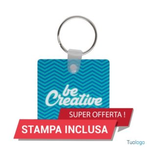 Portachiavi quadrato Ewin