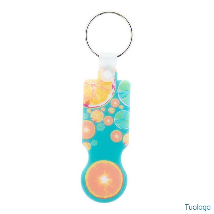 Portachiavi con gettone in plastica per carrello della spesa