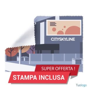 Panno pulisci occhiali RPET Garnett