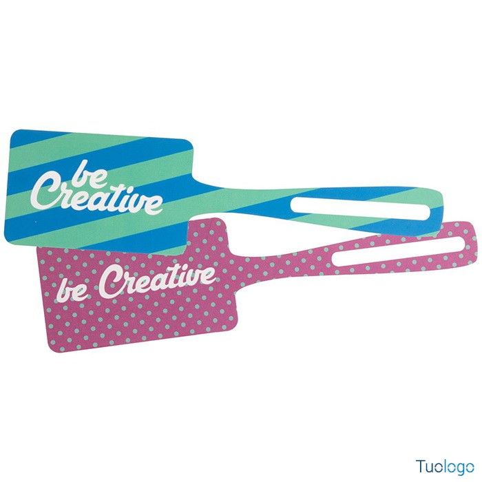 Etichetta per bagaglio in carta antistrappo