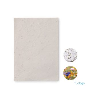 Foglio A6 in carta semi