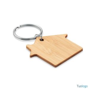 Portachiavi bamboo casa