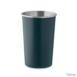 Tazza in acciaio riciclato