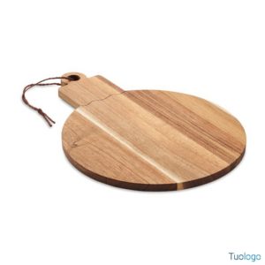 Tagliere Natalizio in legno acacia