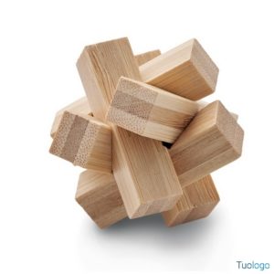 Rompicapo in bamboo a stella Sala