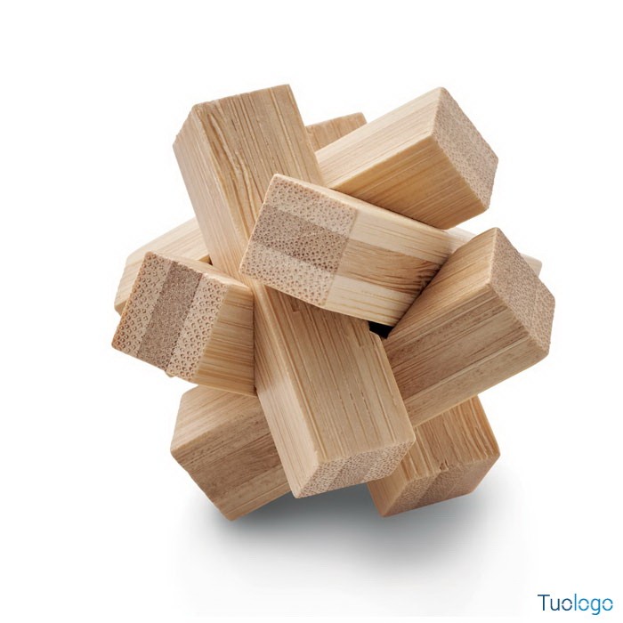 Rompicapo in bamboo a stella Sala