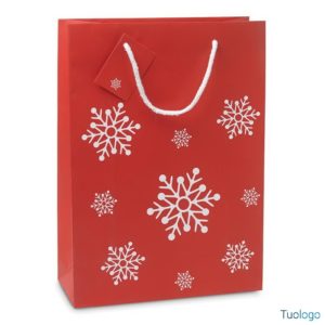 Borsa shopper regalo natalizia Large