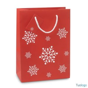 Borsa shopper regalo natalizia Medium