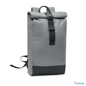 Zaino rolltop riflettente