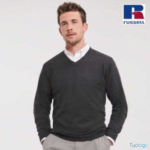 JERZEES Pullover Uomo a V