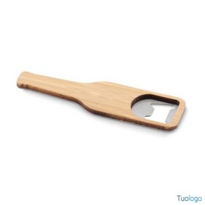 Apribottiglie magnetico in bamboo Rutes