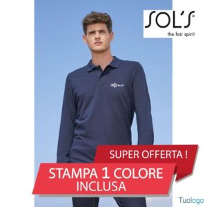 Polo uomo manica lunga Irapeo