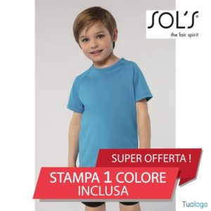 T-shirt bambino Sporty