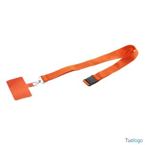 Lanyard portacellulare in RPET Bamol