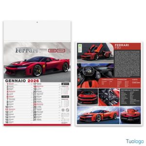 Calendario da muro Auto Sportive
