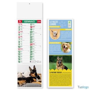 Calendario da muro silhouette Cani e Gatti