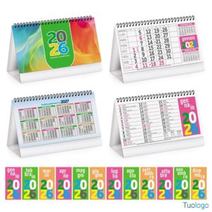 Calendario da tavolo Fluo