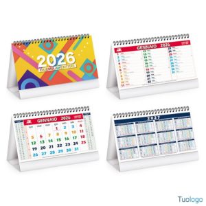 Calendario da tavolo Multicolor