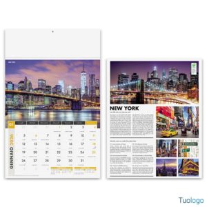 Calendario da muro Città di notte