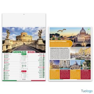 Calendario da muro Città Italiane
