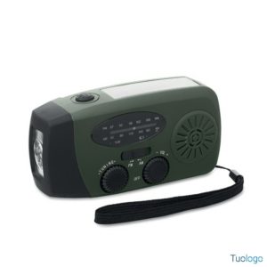 Radio portatile con torcia Manger