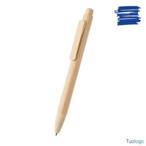 Penna a scatto in bamboo Nurmo
