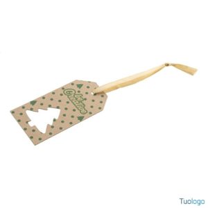 Etichetta natalizia Vo