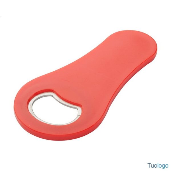 Apribottiglie in plastica con magnete