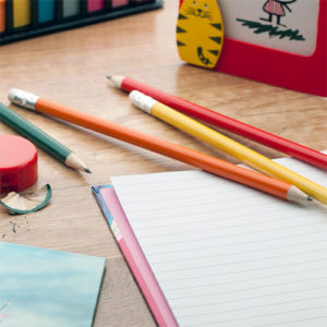 Matita con gommino bianco Topeka