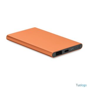 Powerbank in alluminio riciclato Borca